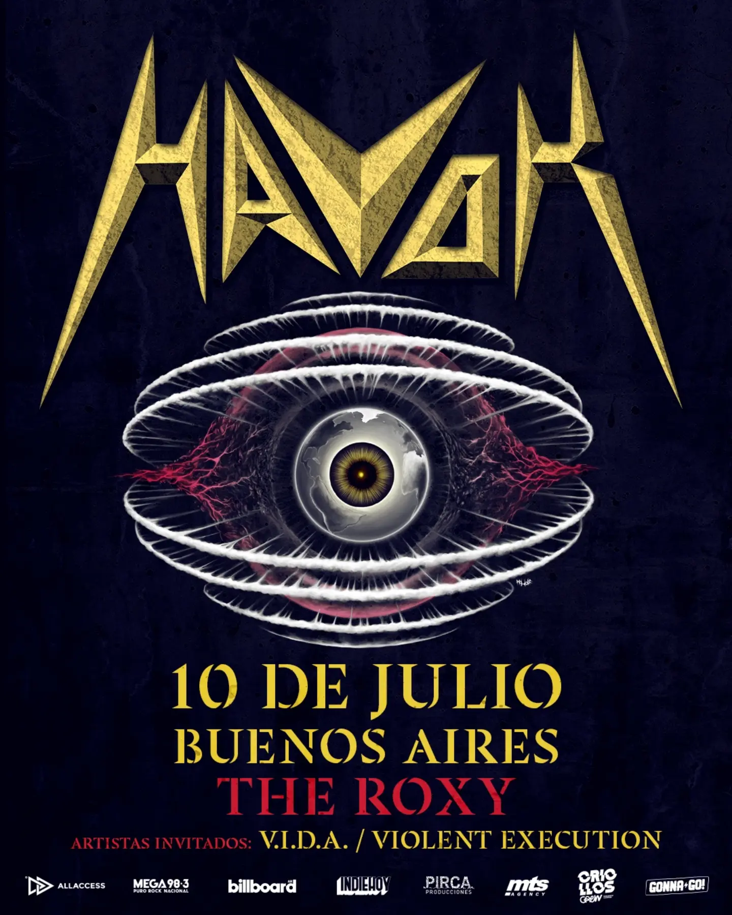 Havok regresa a la Argentina