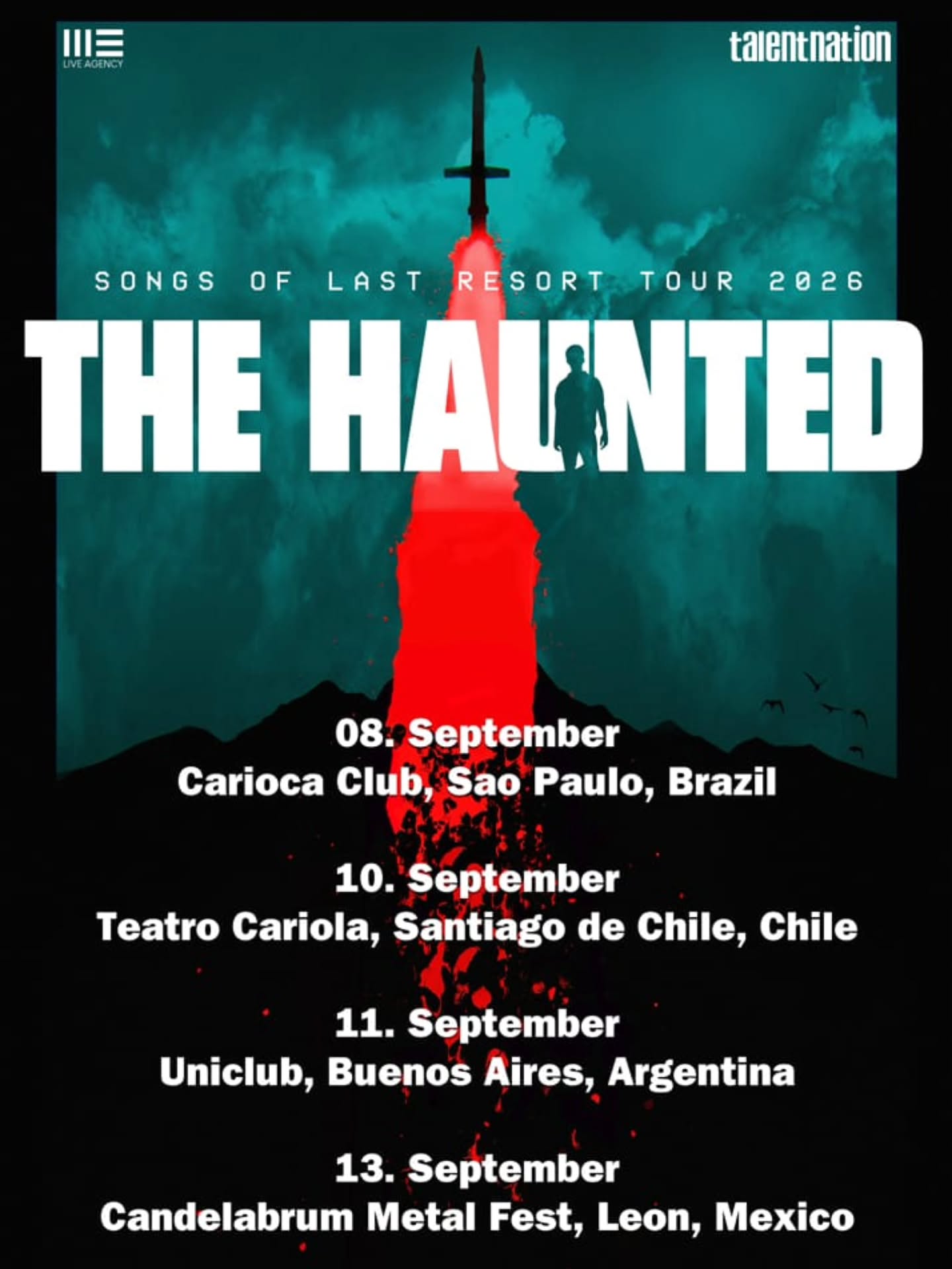 The Haunted regresa a Latinoamérica