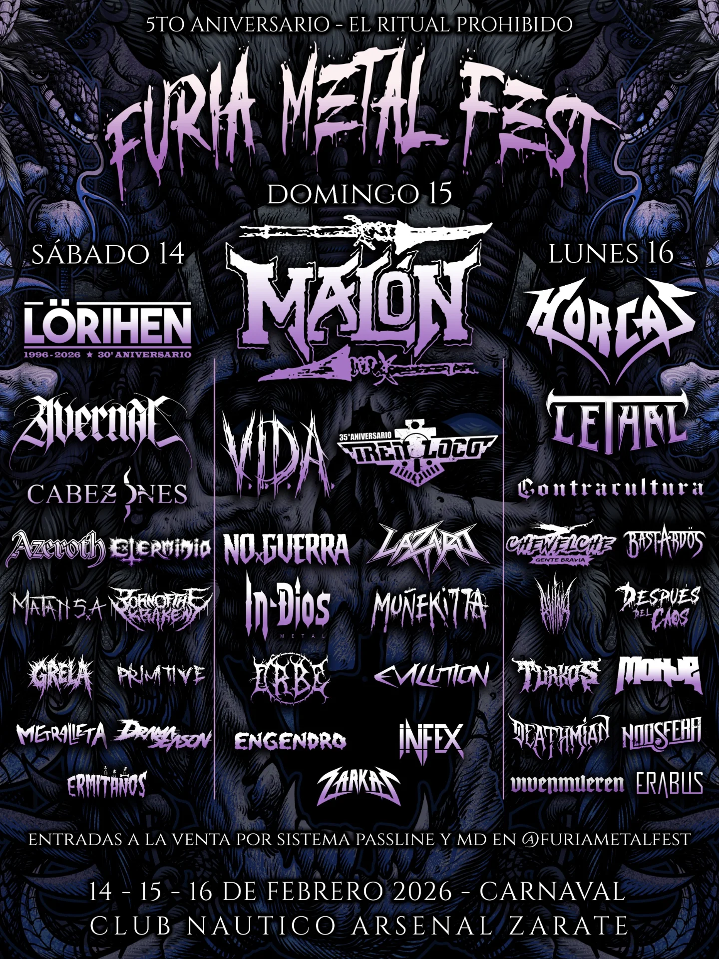 Febrero con F de Furia